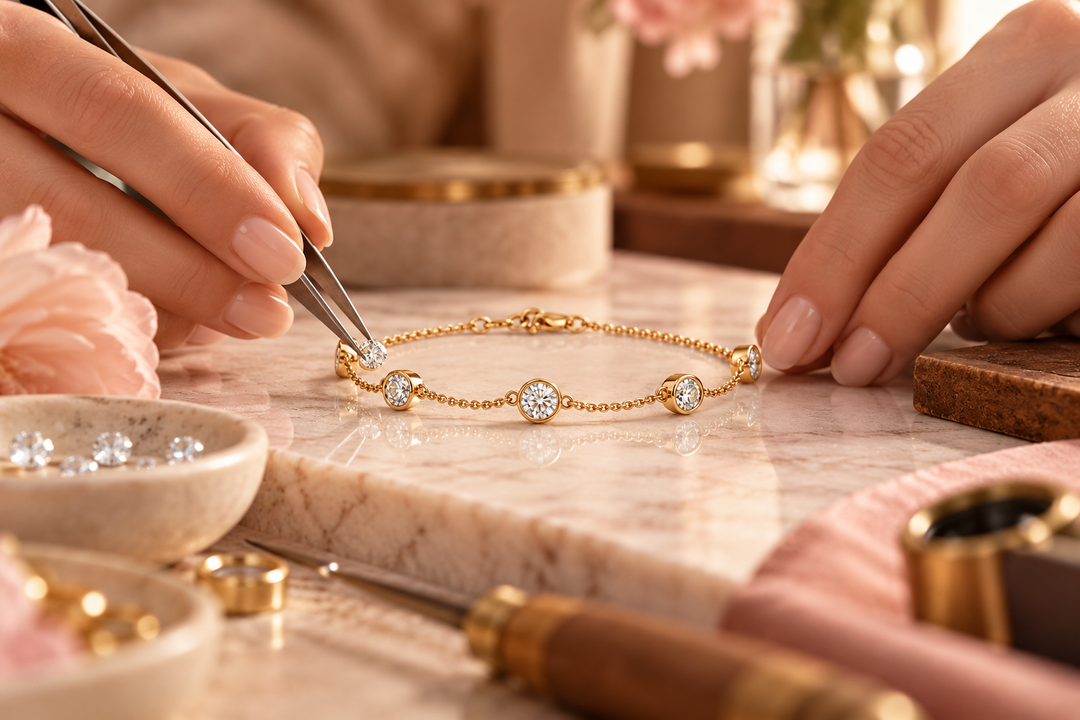 Why Bezel-Set Diamond Jewellery Is Having a Modern Moment