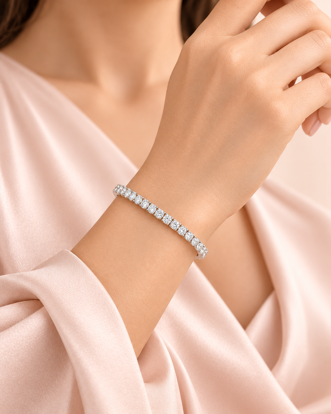 Lab-Grown Diamond Flexi Bangle