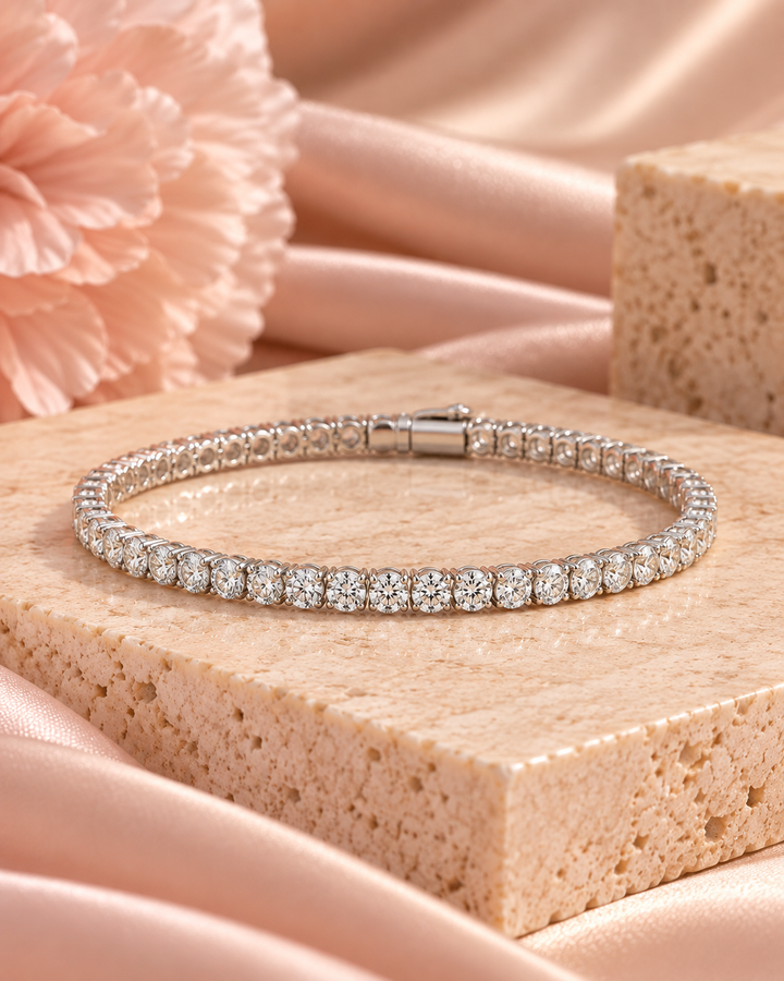Lab-Grown Diamond Flexi Bangle