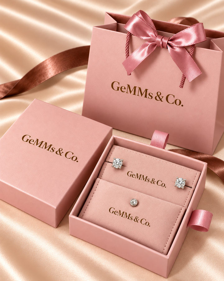 Lab-Grown Diamond Martini Stud Earrings