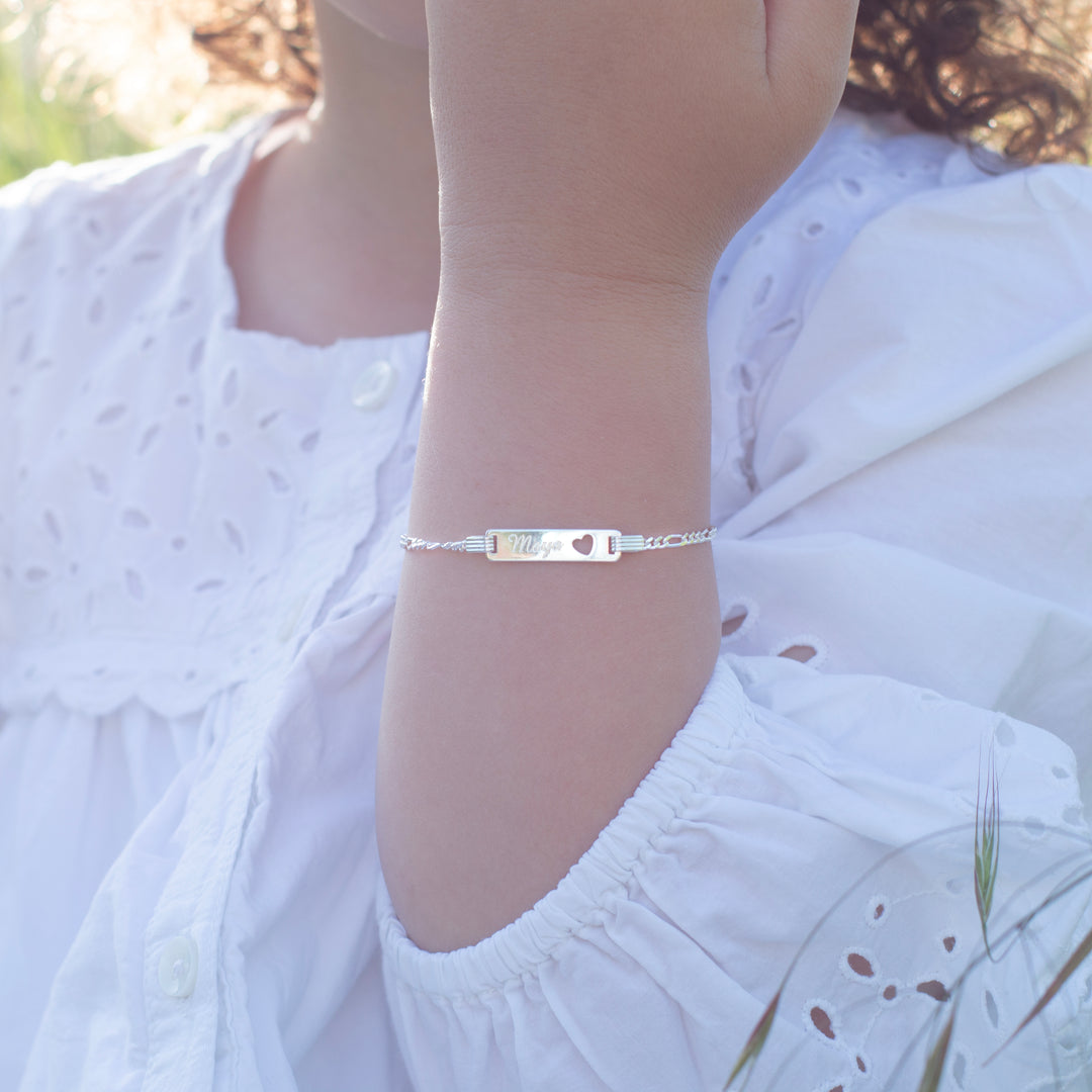 personalised gift for children free engraving bracelet