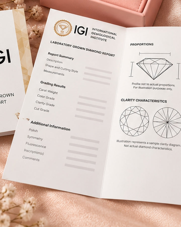 18ct White Gold 2.00ct Emerald Cut Lab Grown Diamond Ring - IGI certificate with GeMMs & Co packaging