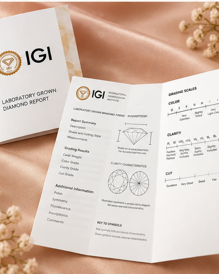 18ct White Gold 1.21ct Oval Lab Grown Hidden Halo Diamond Ring - IGI certificate with GeMMs & Co packaging