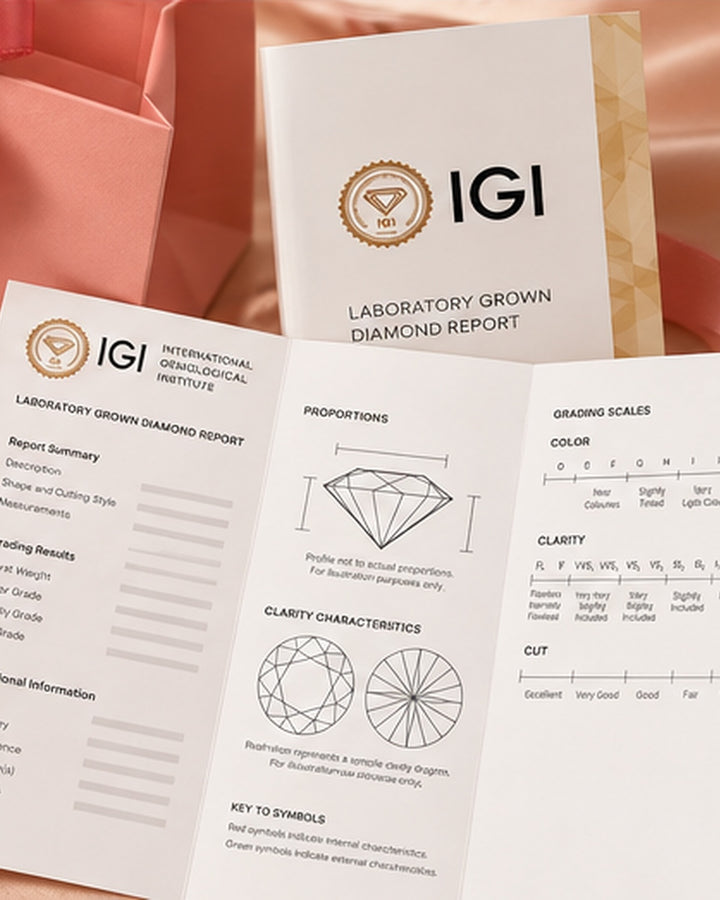 18ct White Gold 2.24ct Oval Hidden Halo Lab Grown Diamond Ring - IGI certificate with GeMMs & Co packaging