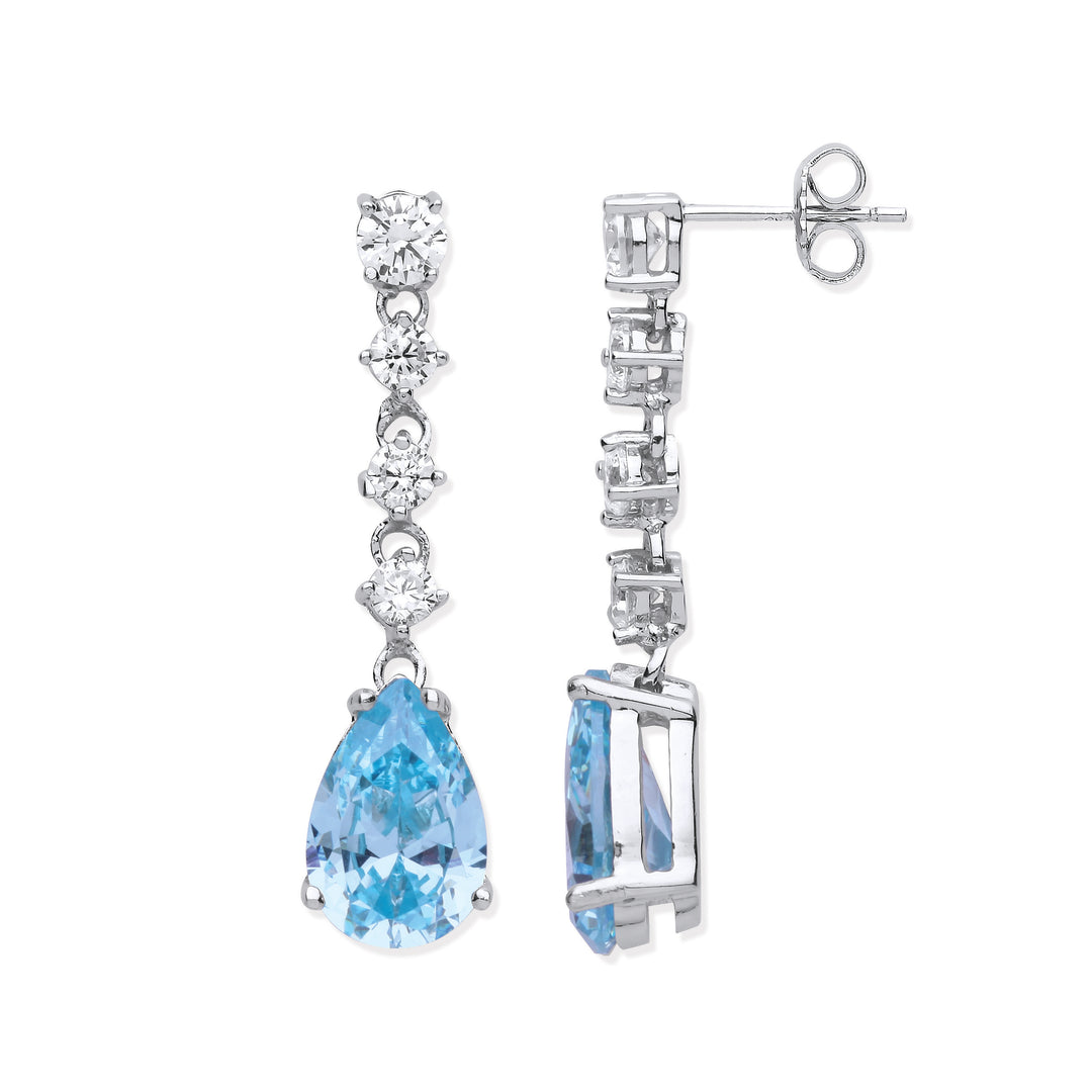  affordable  blue  j jaz party earrings