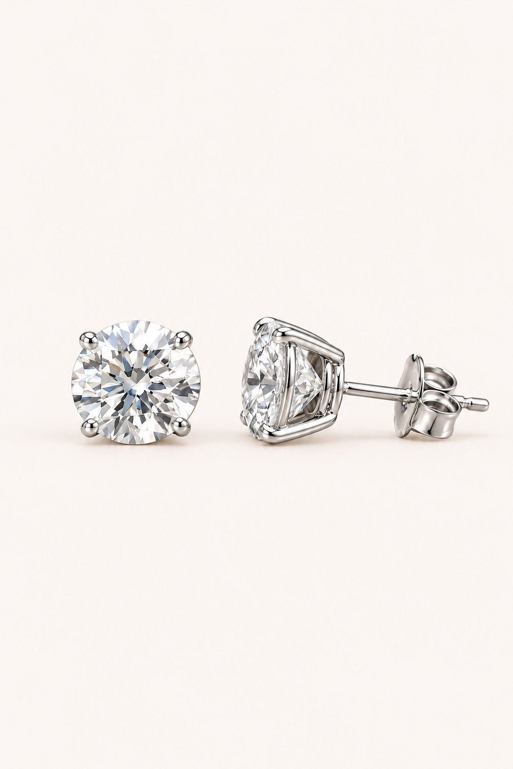IGI-Certified Lab-Grown Diamond Stud Earrings