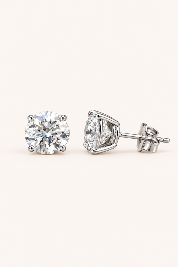 IGI-Certified Lab-Grown Diamond Stud Earrings
