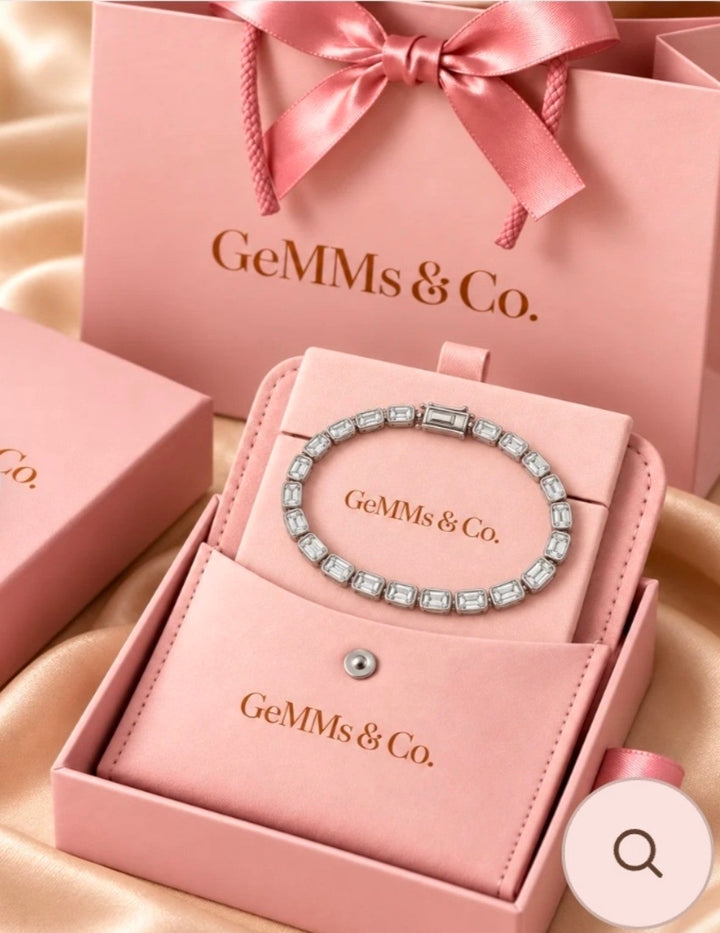 GeMMs & Co. approved blush pink luxury packaging