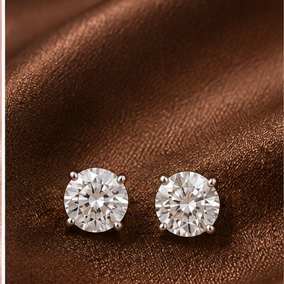 Diamond Stud Earrings